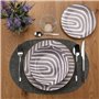 Assiettes Versa Denali Gris Porcelaine