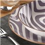 Assiettes Versa Denali Gris Porcelaine