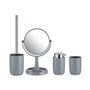 Ensemble de Bain Acier inoxydable Gris polypropylène (4 Pièces)