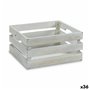 Boîte Décorative Blanc Bois 21 x 11 x 14