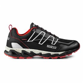 Chaussures de sécurité Sparco TORQUE ALGARVE Noir/Rouge (43)