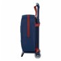 Cartable à roulettes 805 F.C. Barcelona M280 Bordeaux Blue marine