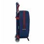 Cartable à roulettes 805 F.C. Barcelona M280 Bordeaux Blue marine