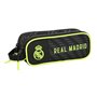 Trousse Fourre-Tout Double Real Madrid C.F. Noir (21 x 8 x 6 cm)