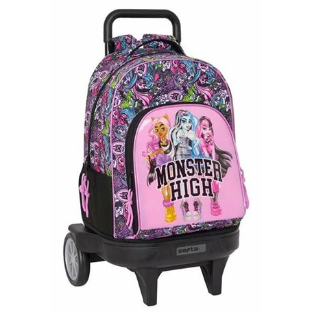 Cartable Monster High Drama Multicouleur 33 x 45 x 22 cm