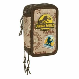 Pochette à crayons triple Jurassic World 12