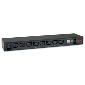 APC AP7821B unité de distribution d'énergie 8 sortie(s) CA 0U/1U Noir