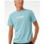 T-shirt à manches courtes homme Rip Curl Big Mumma Icon  Bleu ciel