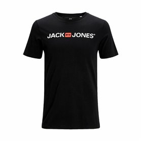 T-shirt à manches courtes homme JJECORP LOGO TEE SS Jack & Jones 12137126 Noir (M) (1 Unité)
