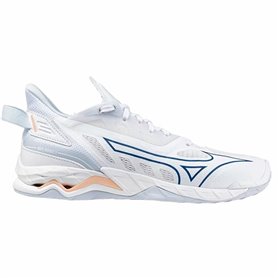 Baskets Mizuno Wave Mirage 5 Blanc Femme Handball