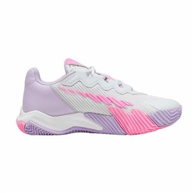 Chaussures de Padel pour Adultes Puma NOVA Elite Blanc Lila