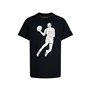 T shirt à manches courtes Enfant Jordan Air Noir