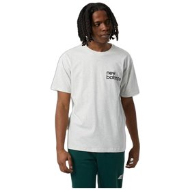 T-shirt à manches courtes homme New Balance Nb Essentials Graphic 1 Sah Blanc