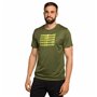 T-shirt à manches courtes homme Trangoworld Arbas Vert foncé