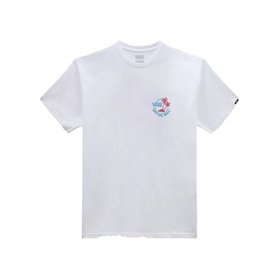 T-shirt à manches courtes homme Vans Classic Mini Dual Palm Blanc