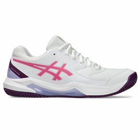 Chaussures de Padel pour Adultes Asics Gel-Dedicate 8 Blanc