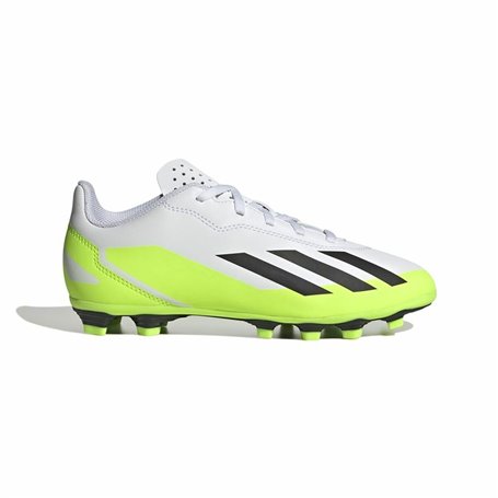 Chaussures de foot pour Enfants Adidas X Crazyfast.4 Fxg Jaune Blanc