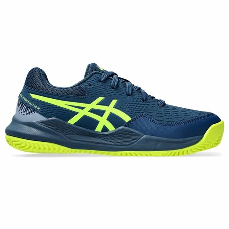 Chaussures de Tennis pour Enfants Asics Gel-Resolution 9 Gs Clay Bleu