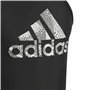 Maillot de Bain Fille Adidas Big Logo Noir