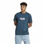 Chemisette Adidas Myst Linear Bleu (M)