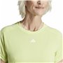 T-shirt à manches courtes femme Adidas Tr-Es Doré