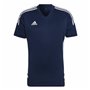 Maillot de Football à Manches Courtes pour Homme Adidas Con22 Bleu