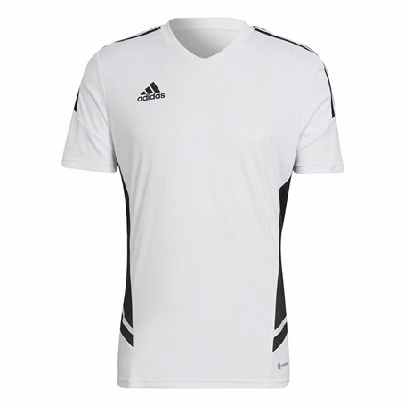 Maillot de Football à Manches Courtes pour Homme Adidas Con22 Blanc