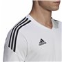 Maillot de Football à Manches Courtes pour Homme Adidas Con22 Blanc