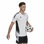 Maillot de Football à Manches Courtes pour Homme Adidas Con22 Blanc