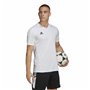 Maillot de Football à Manches Courtes pour Homme Adidas Con22 Blanc