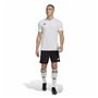 Maillot de Football à Manches Courtes pour Homme Adidas Con22 Blanc