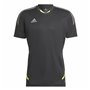 Maillot de Football à Manches Courtes pour Homme Adidas Con22 Noir