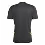 Maillot de Football à Manches Courtes pour Homme Adidas Con22 Noir