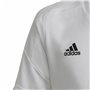 Maillot de Football à Manches Courtes pour Enfants Adidas Con22 Blanc