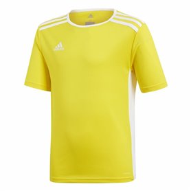 Maillot de Football à Manches Courtes pour Enfants Adidas Entrada 18 Jaune