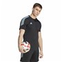 Maillot de Football à Manches Courtes pour Homme Adidas Tiro23 Cb Trjsy Noir