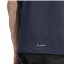 Chemisette Adidas Own The Run Bleu