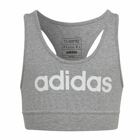 Soutien-gorge de Sport Adidas Essentials Linear Logo Gris