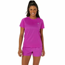 T-shirt à manches courtes femme Asics Core Ss Top Rose Fuchsia