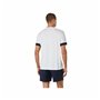 Maillot de Corps de Sport à Manches Coupe Asics Court Blanc Tennis