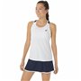 Maillot de Corps de Sport à Manches Coupe Asics Court Blanc Tennis