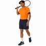 Maillot de Corps de Sport à Manches Coupe Asics Court Ss Top Orange Tennis
