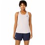 Débardeur Femme Asics Court Tank Tennis Rose