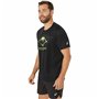 T-shirt à manches courtes homme Asics Fujitrail Logo Ss Top Noir