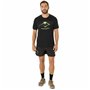 T-shirt à manches courtes homme Asics Fujitrail Logo Ss Top Noir