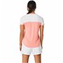 Maillot de Corps de Sport à Manches Coupe Asics Court Rose Tennis