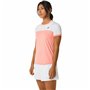 Maillot de Corps de Sport à Manches Coupe Asics Court Rose Tennis