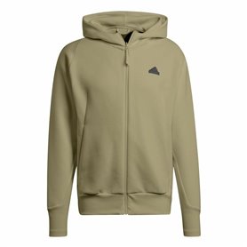 Sweat à capuche homme Adidas Z.N.E. Pr Marron Kaki
