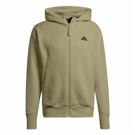 Sweat à capuche homme Adidas Z.N.E. Pr Marron Kaki