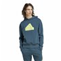 Sweat à capuche homme Adidas Fi Bos Hd Bleu